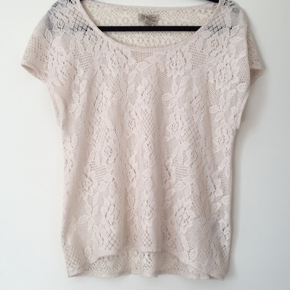 Lucky Band Lace Top